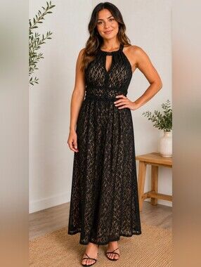Emma & Michele Black Dress